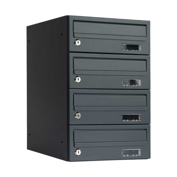 Apartment Mailboxes E2 Urban Easy Bank Of 4