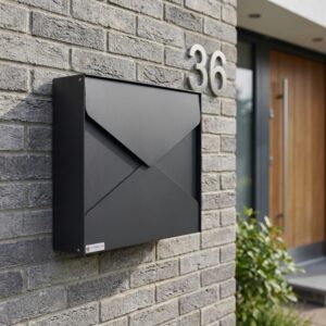 External Modern Minimalist Secured Letterbox Wall Mounted Gavia External Modern Minimalist Secured Letterbox Wall Mounted Gavia