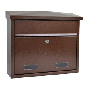 SD5 Large Wall Mounted Letterbox Copper