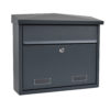 SD5 Large Wall Mounted Letterbox Grey