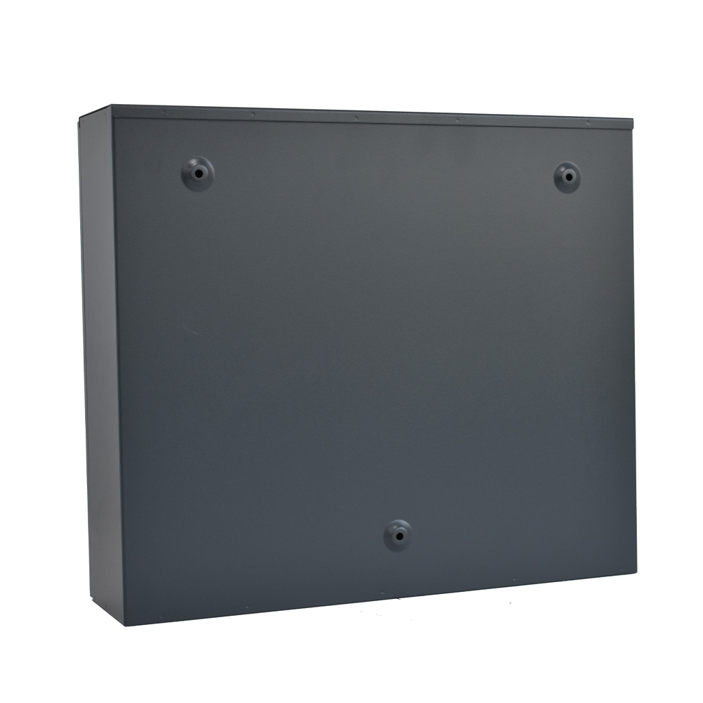 W4 Wall Mounted External Letterbox Anthracite 7016 Rear