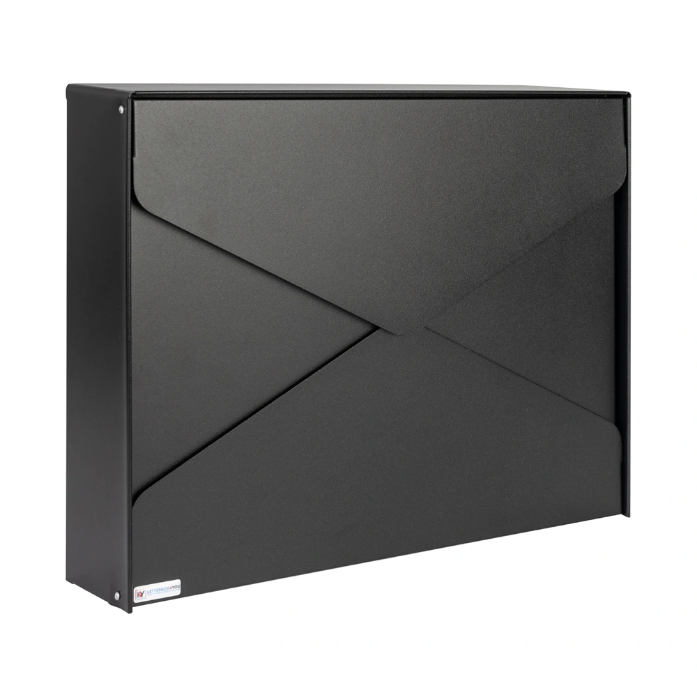 Wall Mounted Black Contemporary Post Bx Gavia
