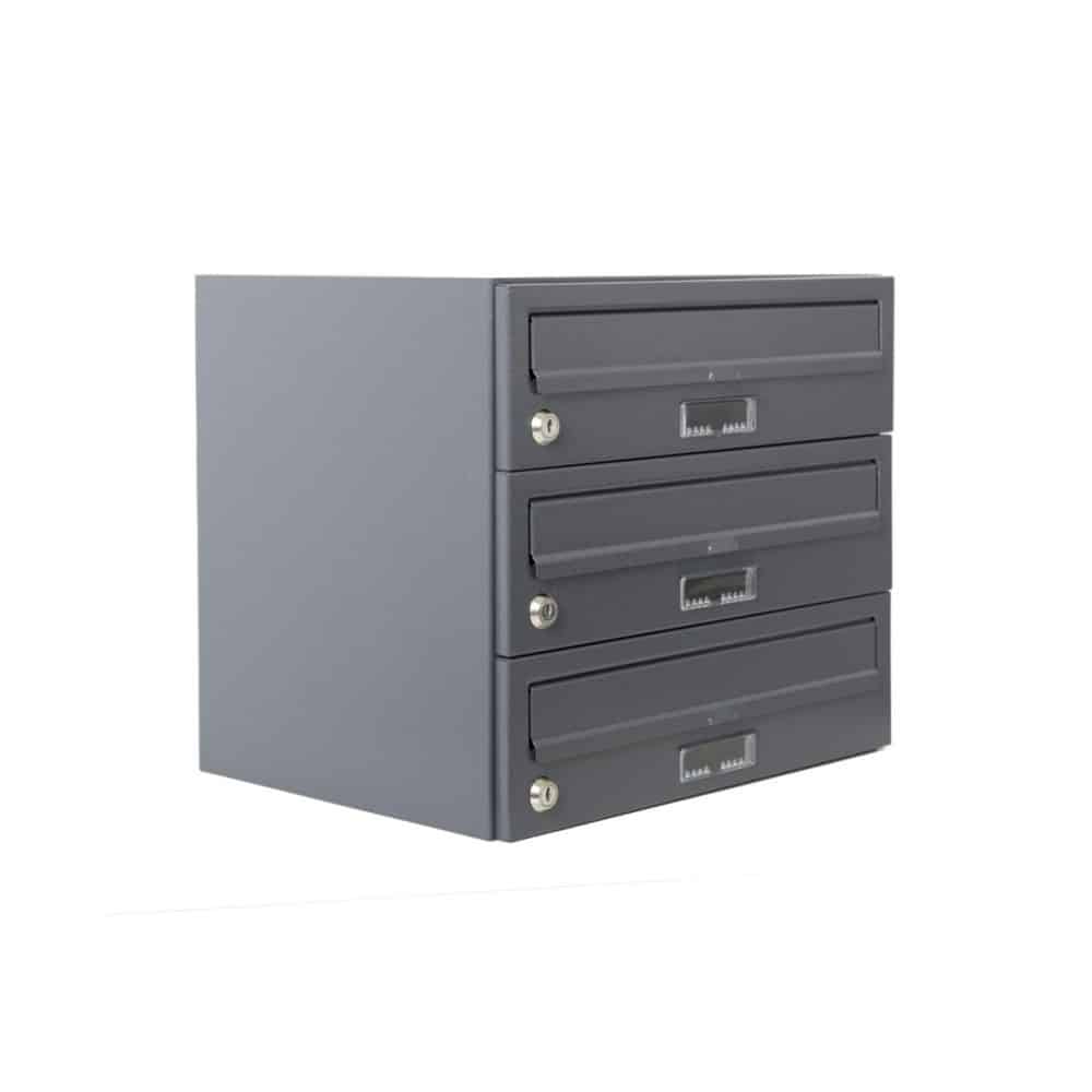 Apartment Mailboxes E3 Urban Easy 3 Bank