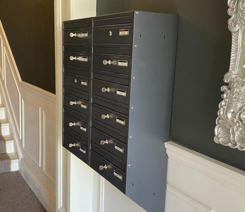 Communal Letterboxes E1s 2×6 Bank