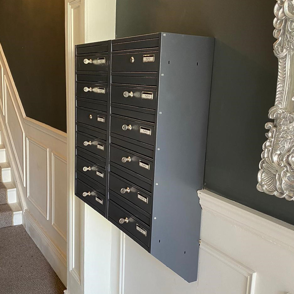 Communal Letterboxes E1s 2x6 Bank