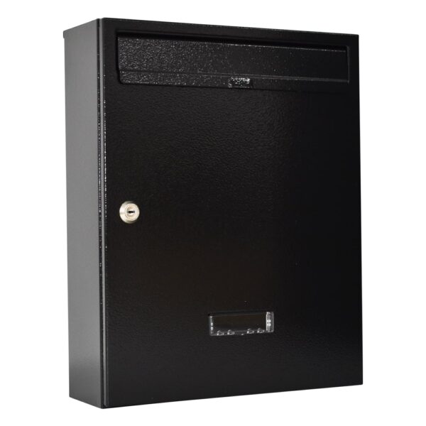 Letterboxes For Flats W5 Urban Easy Black