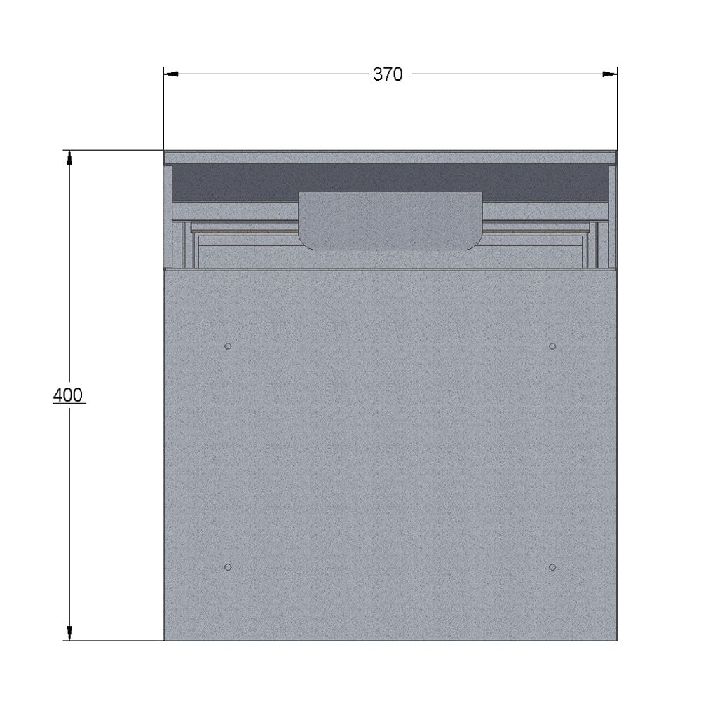 Outside Post Box W3 6 Dims