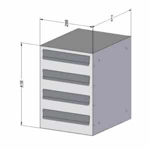Apartment Mailboxes E6 4 Bank Drawing Apartment Mailboxes E6 4 Bank Drawing
