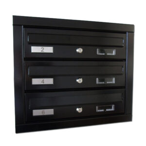 Letterboxes For Flats Urban Easy Mtz Recessed Mounted Multi Occupancy