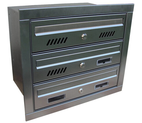 Post Boxes For Flats Urban Easy Mtz Recessed Mounted Multi Occupancy
