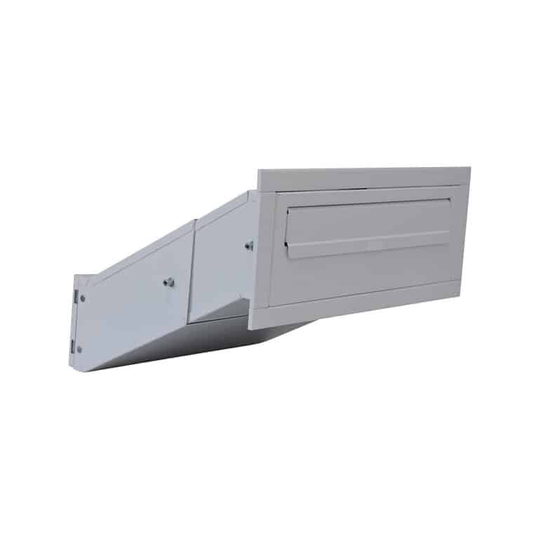 Muretto Through the Wall Locking Mailbox Telescopic | Letterbox4you