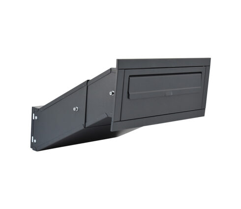 Through Wall Letterboxes Muretto Anthracite Grey