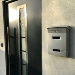 Wall Mounted Post Box From Die Cast Aluminium