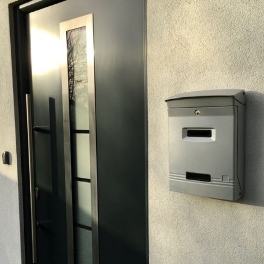 Wall Mounted Post Box From Die Cast Aluminium