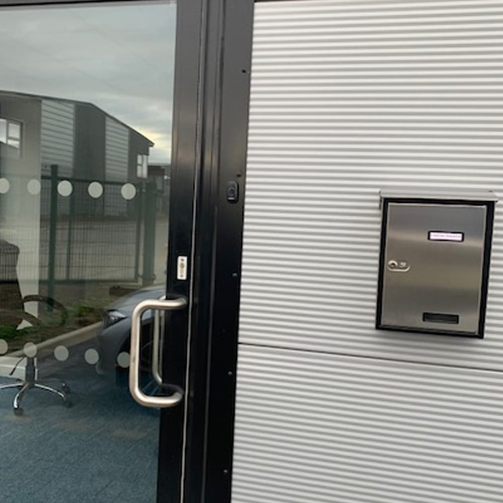 Wall Mounted Post Box S90 Stainless Steel