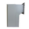 LFD-04 Stainless steel through the wall letterbox side view