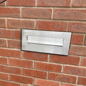 Stainless Steel Through The Wall Post Box LDD 041 Stainless Steel Through The Wall Post Box LDD 041