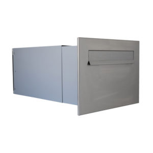 Through Wall Letterbox LBD 242 Stainless Steel