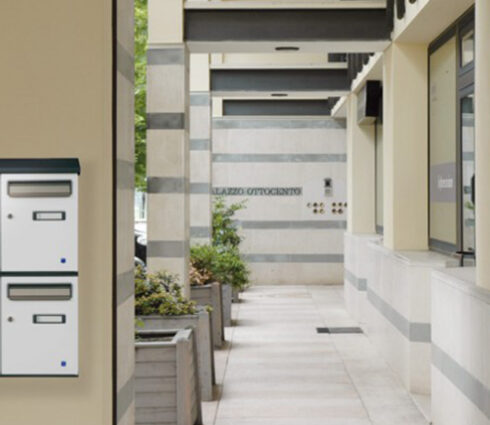 Communal Letterboxes For Flats Urbano Multiplo Stainless Steel