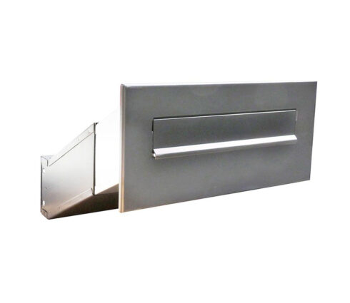 Through The Wall Letterbox Ldd 041 Stainless Steel