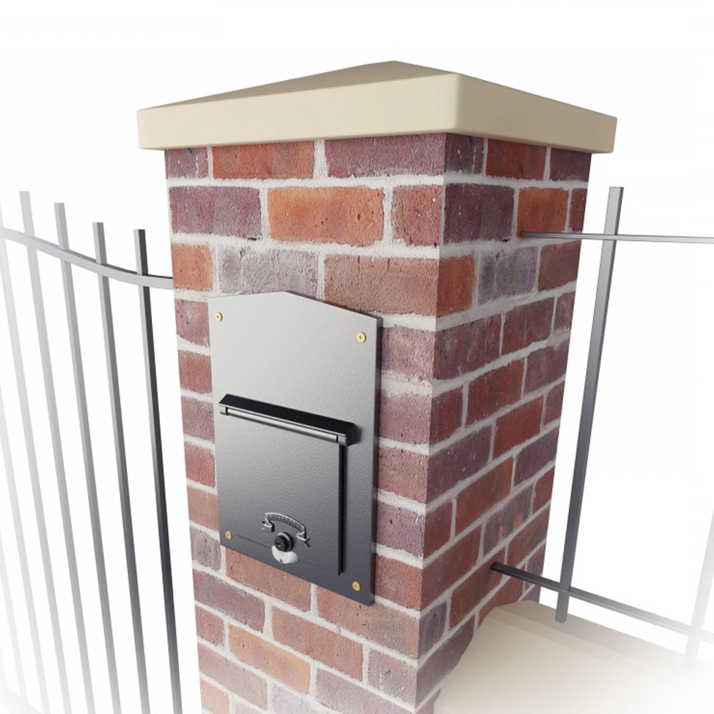 Through The Wall Letterboxes Bloomsbury Cast Aluminium