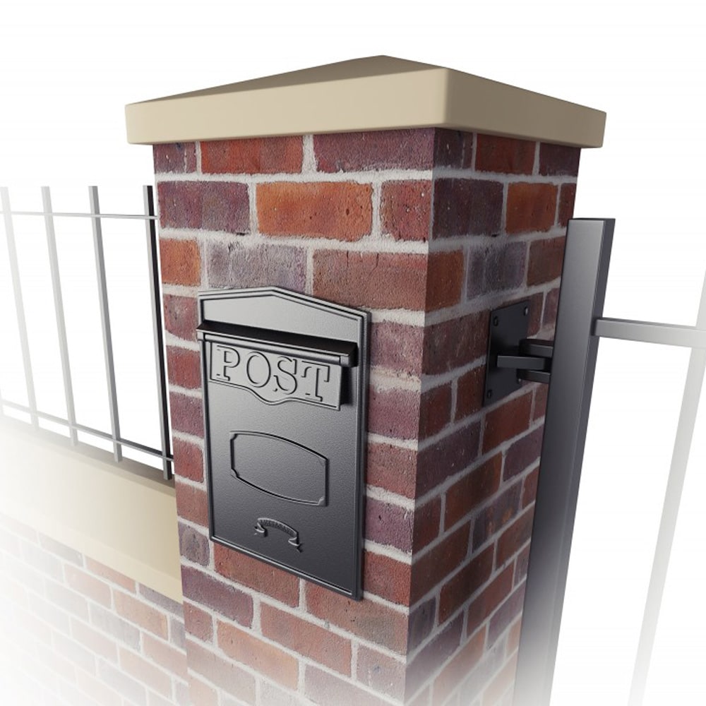 Through The Wall Mailboxes Bloomsbury Cast Aluminium