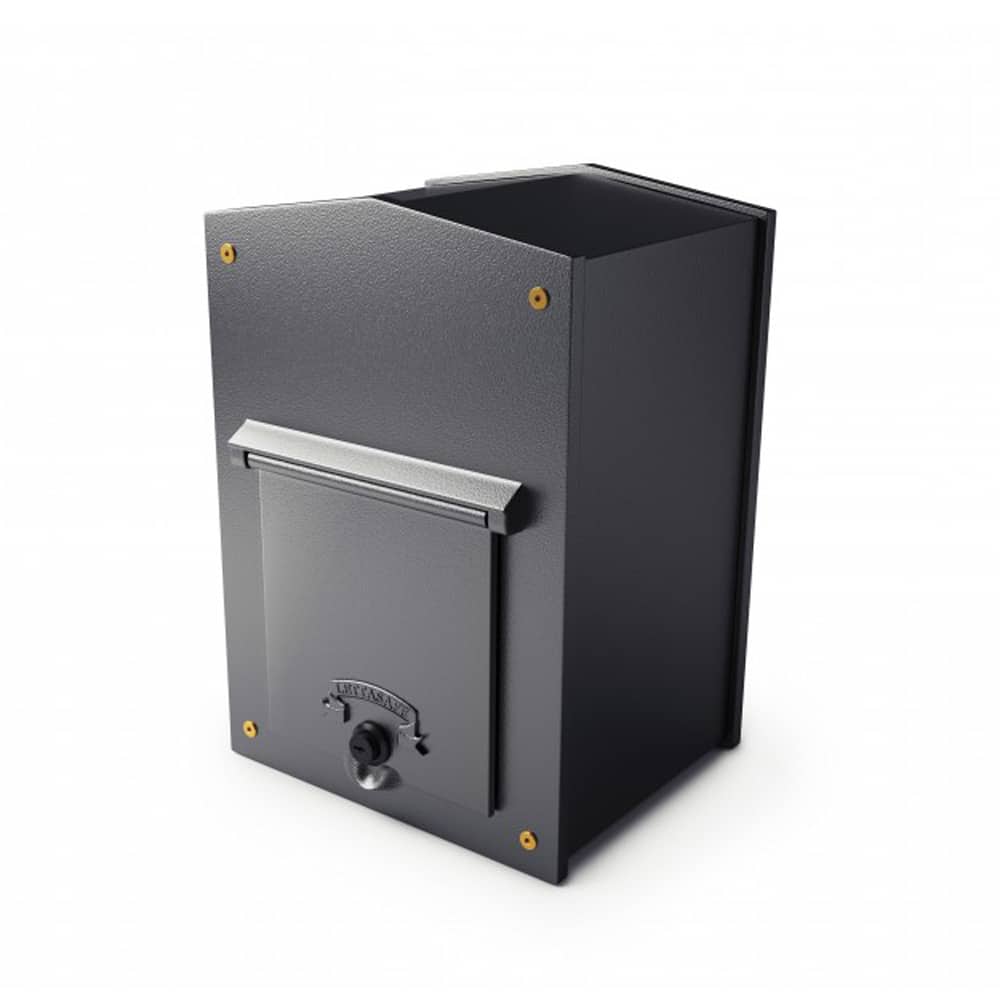 Through Wall Letterbox Bloomsbury Cast Aluminium