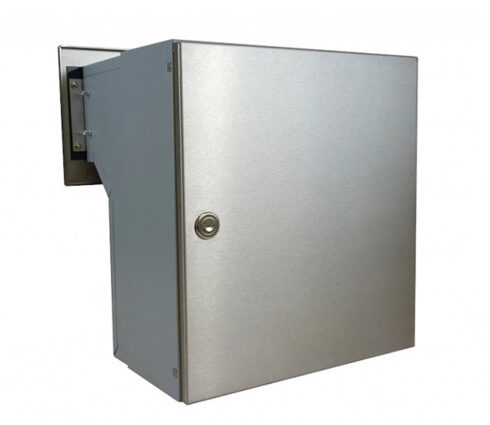 Through Wall Letterbox Lfd 041 Stainless Steel
