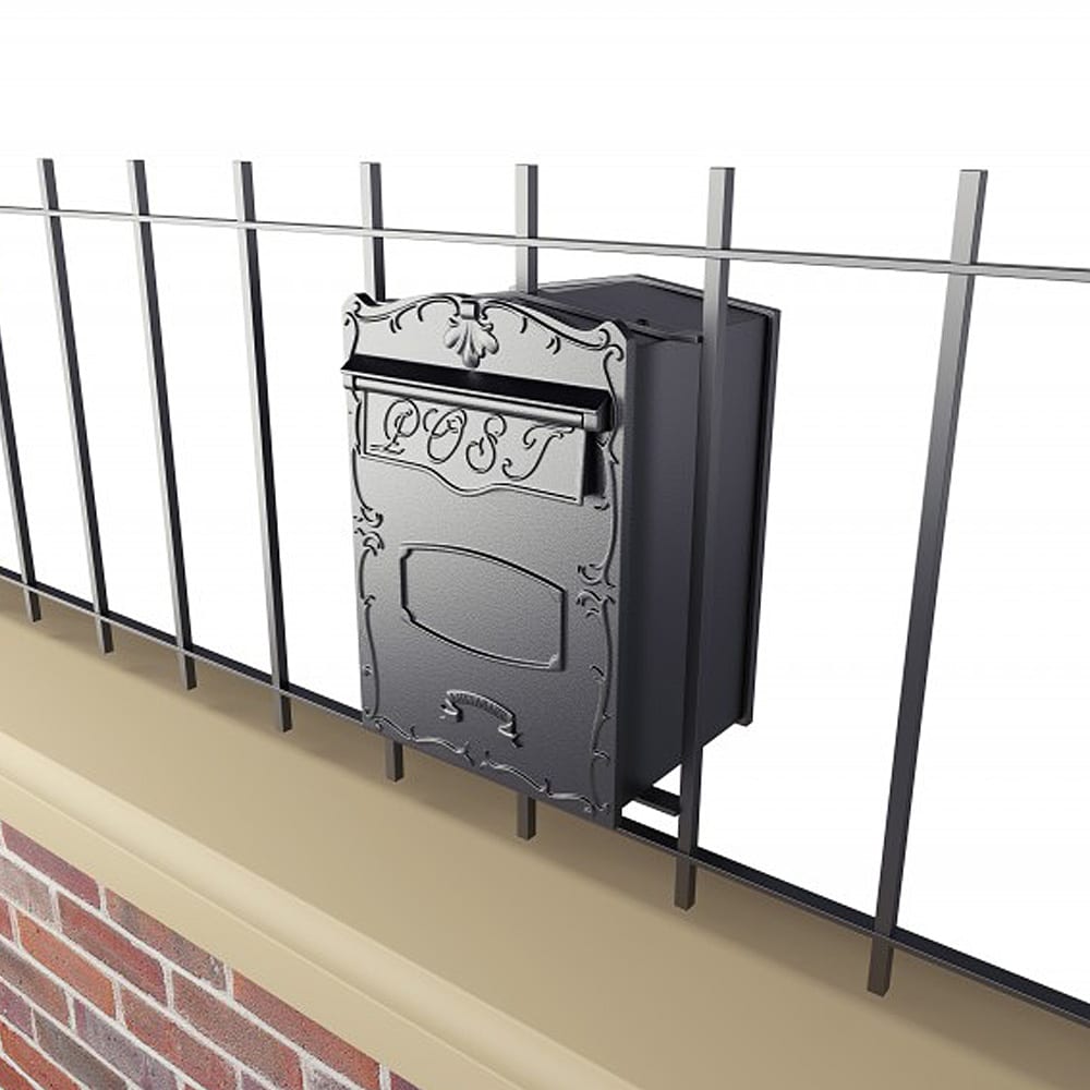 Wall Mounted Letterbox Kingsbury Front Access