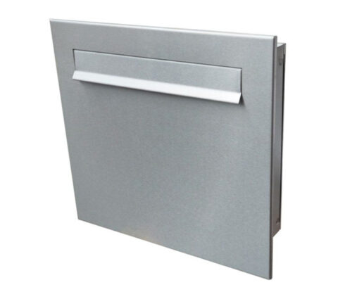 Gate Mounted Lettebox Lad04 Stainless Steel 2