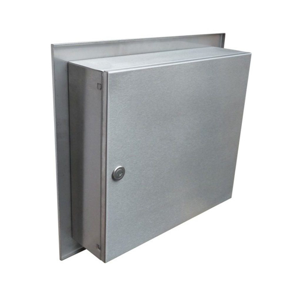 Gate Mounted Lettebox Lad04 Stainless Steel Back