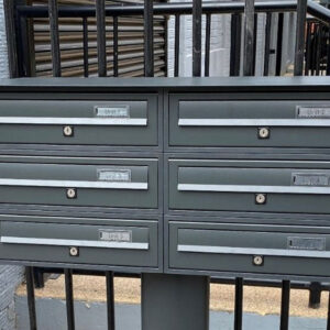 Communal Post Boxes For Flats Tocco Di Italia Slim Wall Mounted Ls