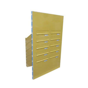 Letterboxes For Flats Ldd 04 Door Panel Letterboxes 10 Bank