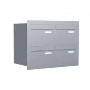 Post Boxes For Flats LBD 24 Through The Wall 4 Bank Post Boxes For Flats LBD 24 Through The Wall 4 Bank