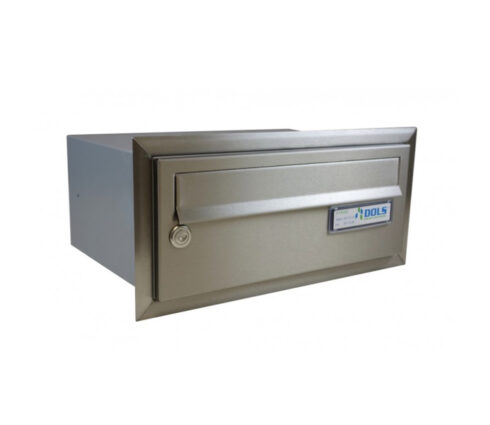 Post Boxes For Flats Lbd 015 Recess Mounted Stainless Steel 16 Bank