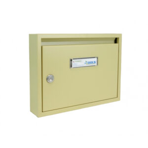 Post Boxes For Flats Led 01 Recess Mounted Beige