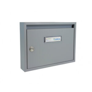Post Boxes For Flats Led 01 Recess Mounted Grey