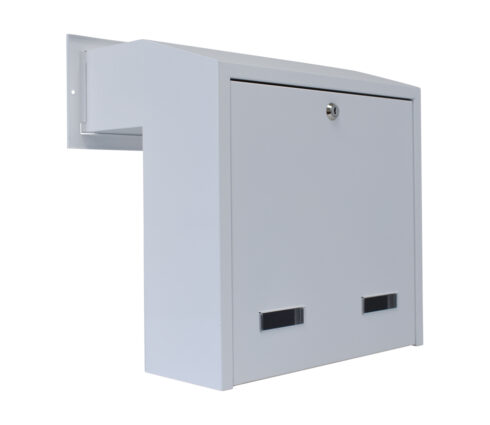 Through Wall Letterbox In White W3 4 XL