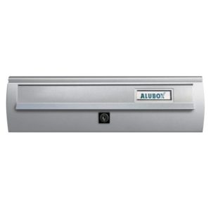 Annodised Silver Communal Post Boxe Curve Front Door Annodised Silver Communal Post Boxe Curve Front Door