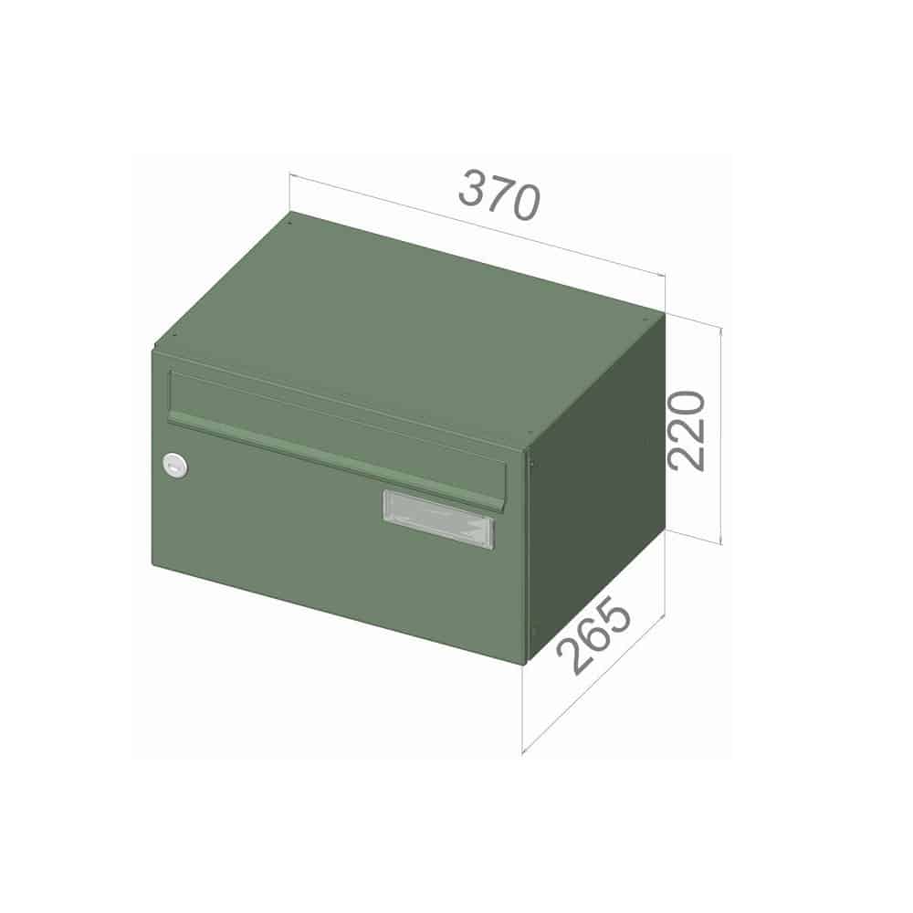 Post Boxes For Flats Multiple Wall Mounted Lbd 217 Stainless Steel