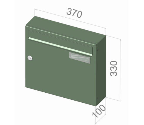 Postboxes For Flats LAD 01 Free Standing