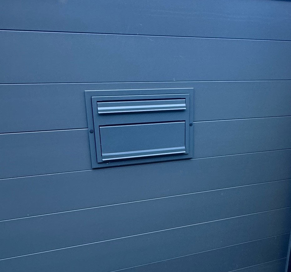 Outdoor Post And Parcel Box For Fences Sigma