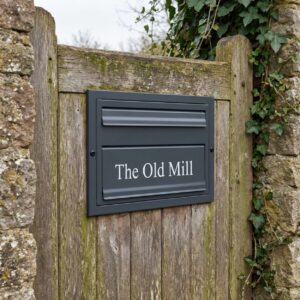 Parcel Box For Gates And Fences WIth Letterbox Sigma Parcel Box For Gates And Fences WIth Letterbox Sigma