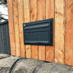 Gate Mounted Parcel Box Sigma Rear Access