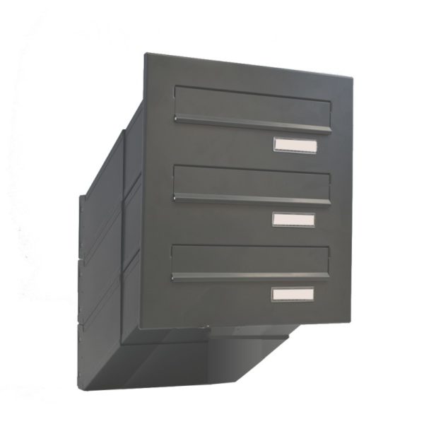 lDd-041 Multiple Front Lighter though the wall communal letterbox