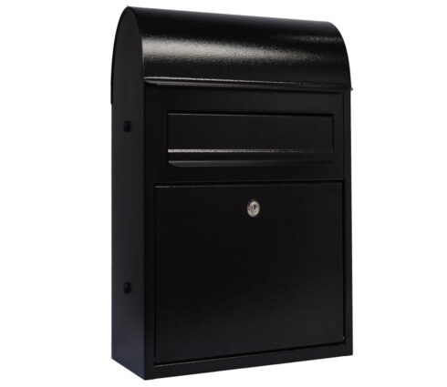 Wall Mounted Letterbox Tytan Black