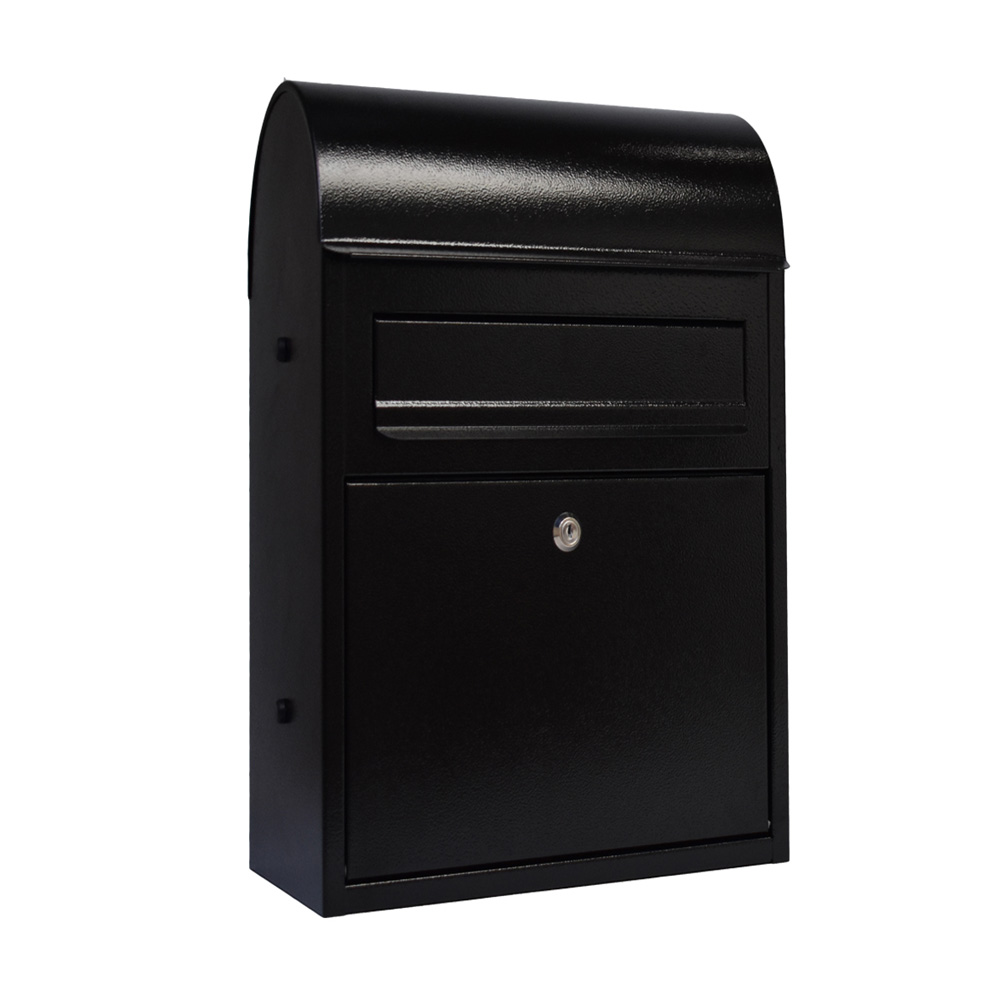 Wall Mounted Letterbox Tytan Black