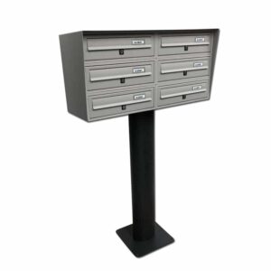 Free standing external post boxes