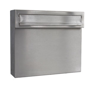 LAD 050 Stainless Steel Gate Mounted Letterbox