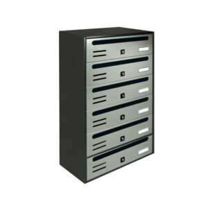 Letterboxes For Flats Cubo Ss 6 Bank